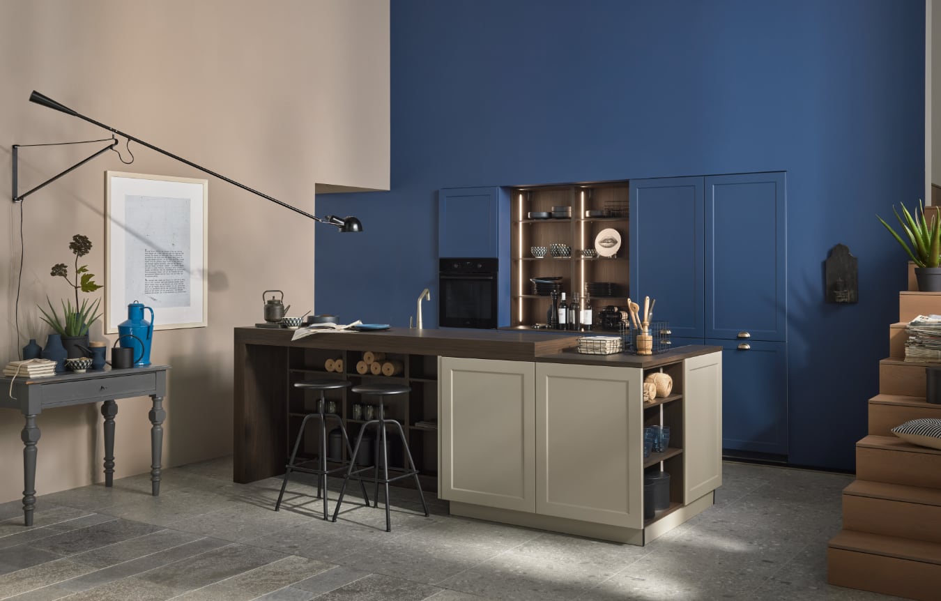 Nolte LIVING storage in a living space