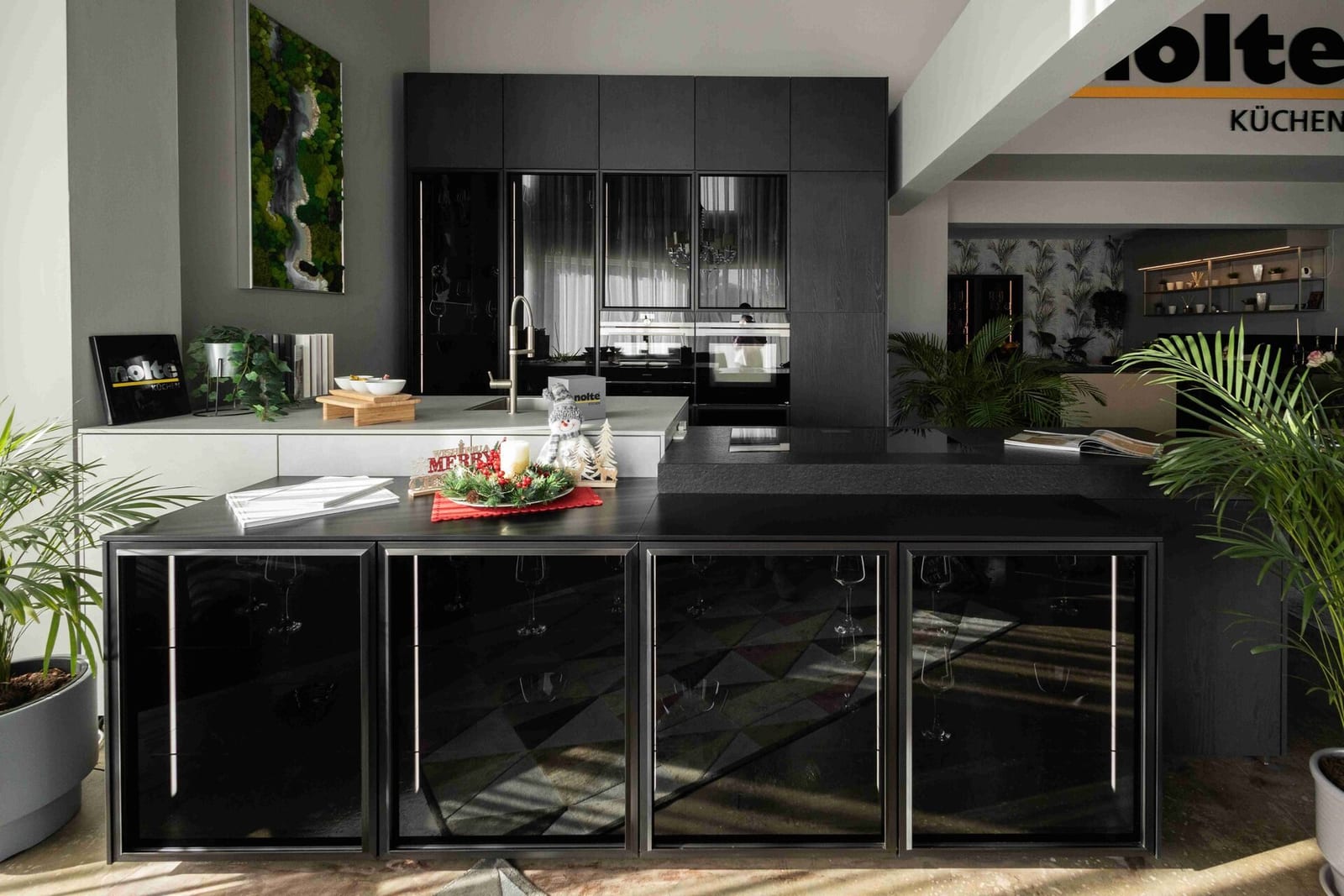 Full kitchen vignette in the Cyprus showroom